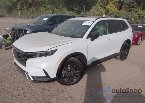 2026 Honda Cr-V Hybrid Awd Sport Touring from USA, damaged, VIN 7FARS6H91TE019996